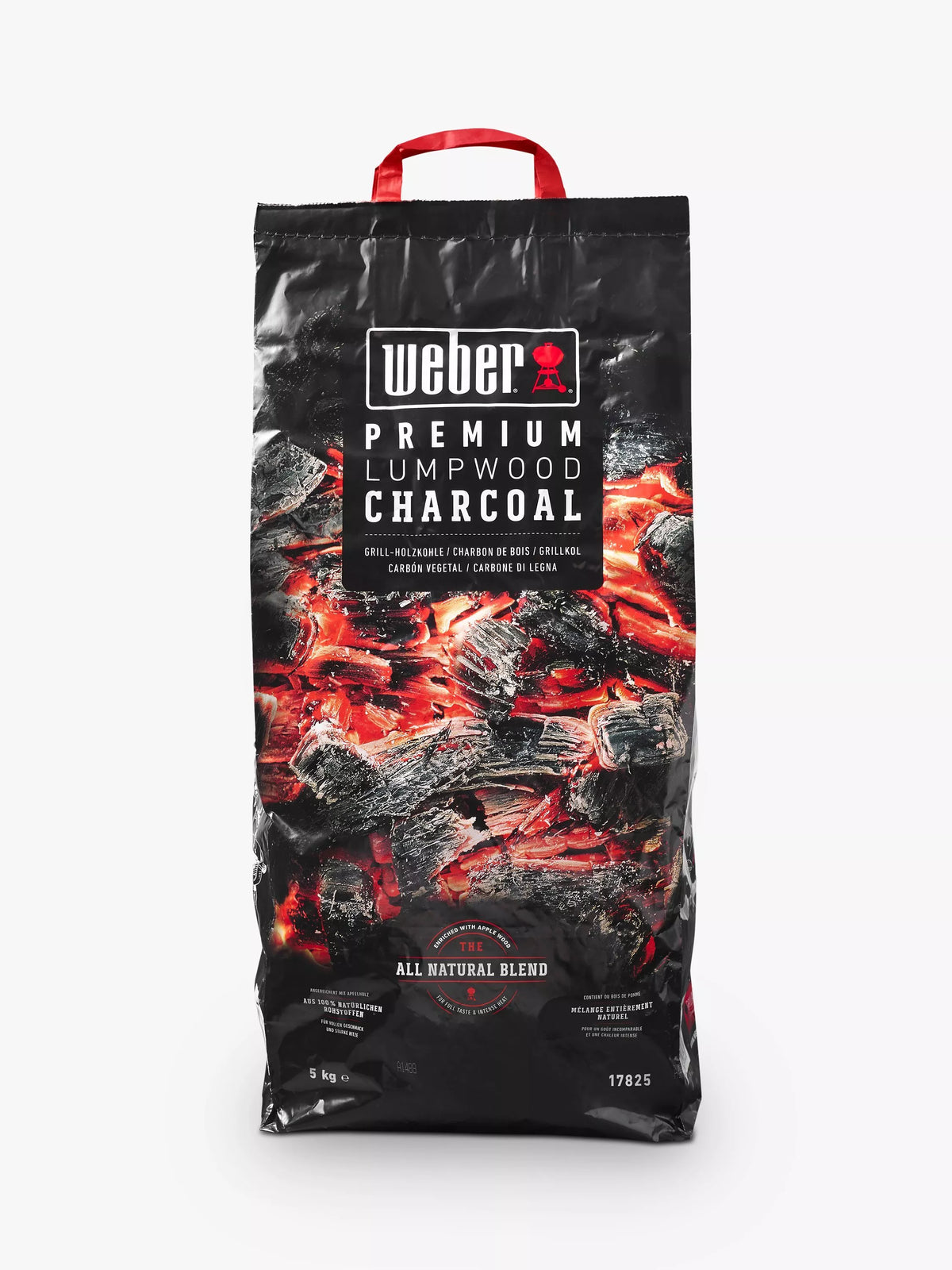 Weber Premium FSC-Certified lump wood BBQ charcoal 5kg, UK version