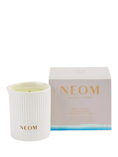 John Lewis Neom Wellbeing London Real Luxury Skin Treatment Scented Candle 140g- Buy online at McGrocer