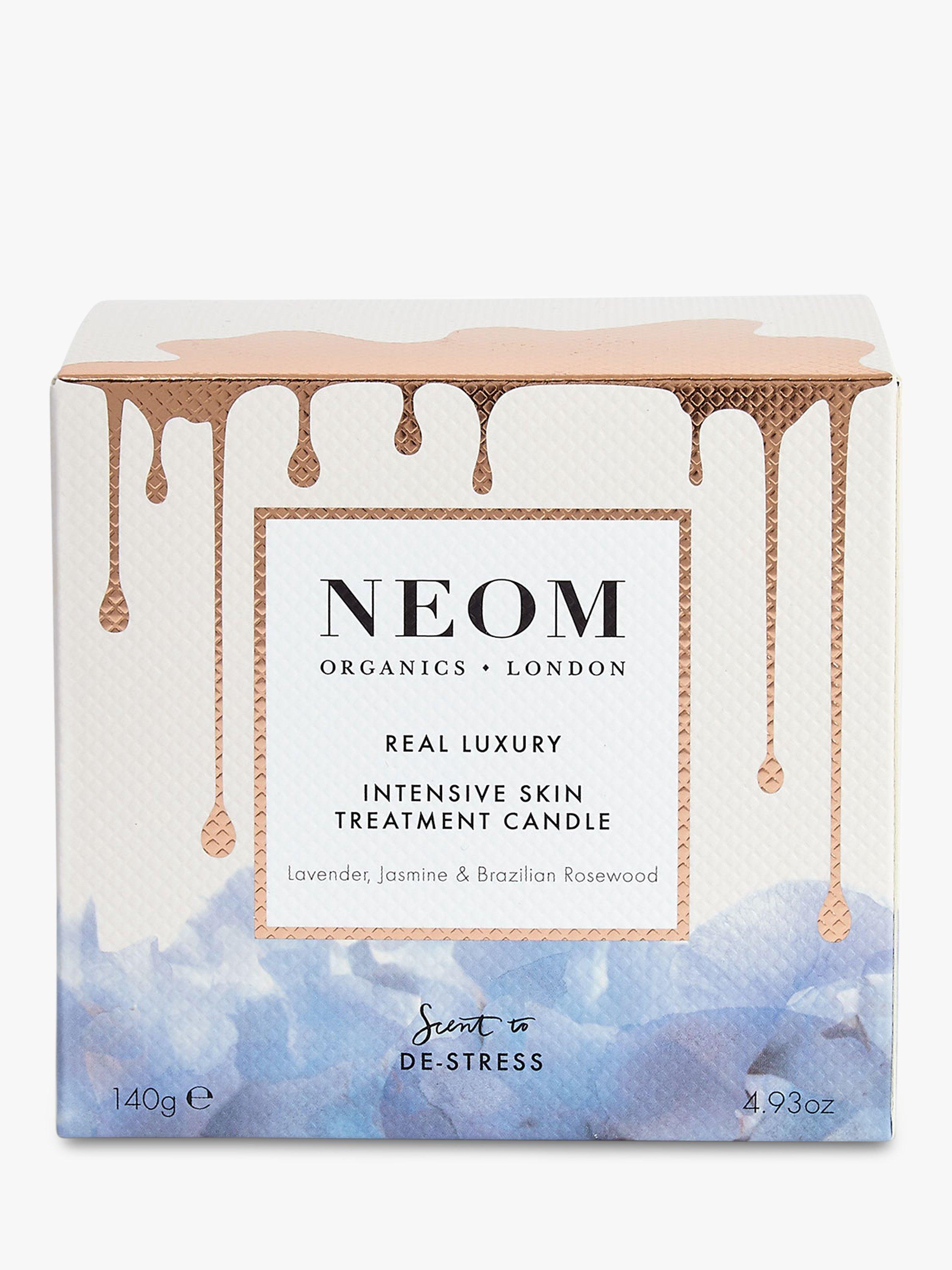 Neom Real Luxury Skin Treatment scented candle 140g, imported from the UK