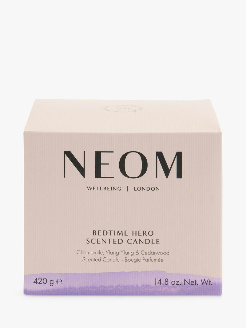 NEOM Bedtime Hero scented candle 420g - British product