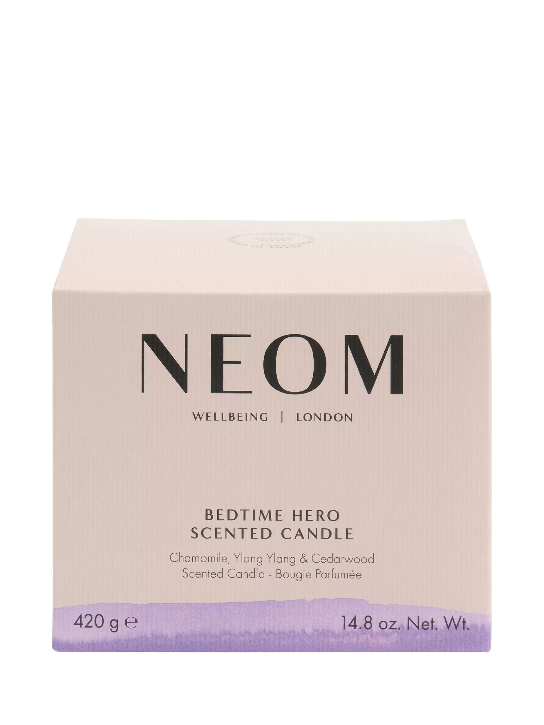 NEOM Bedtime Hero scented candle 420g - British product