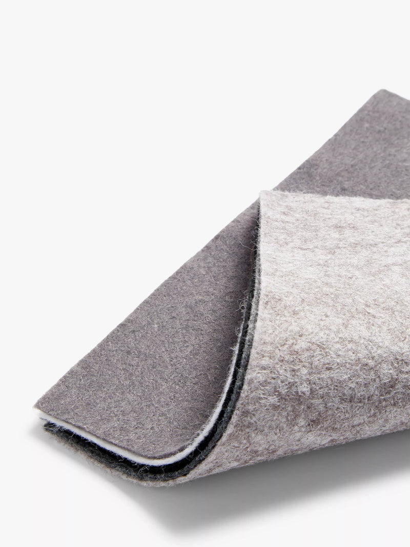 Habico black felt squares pack of 10 6x6 inches - British product