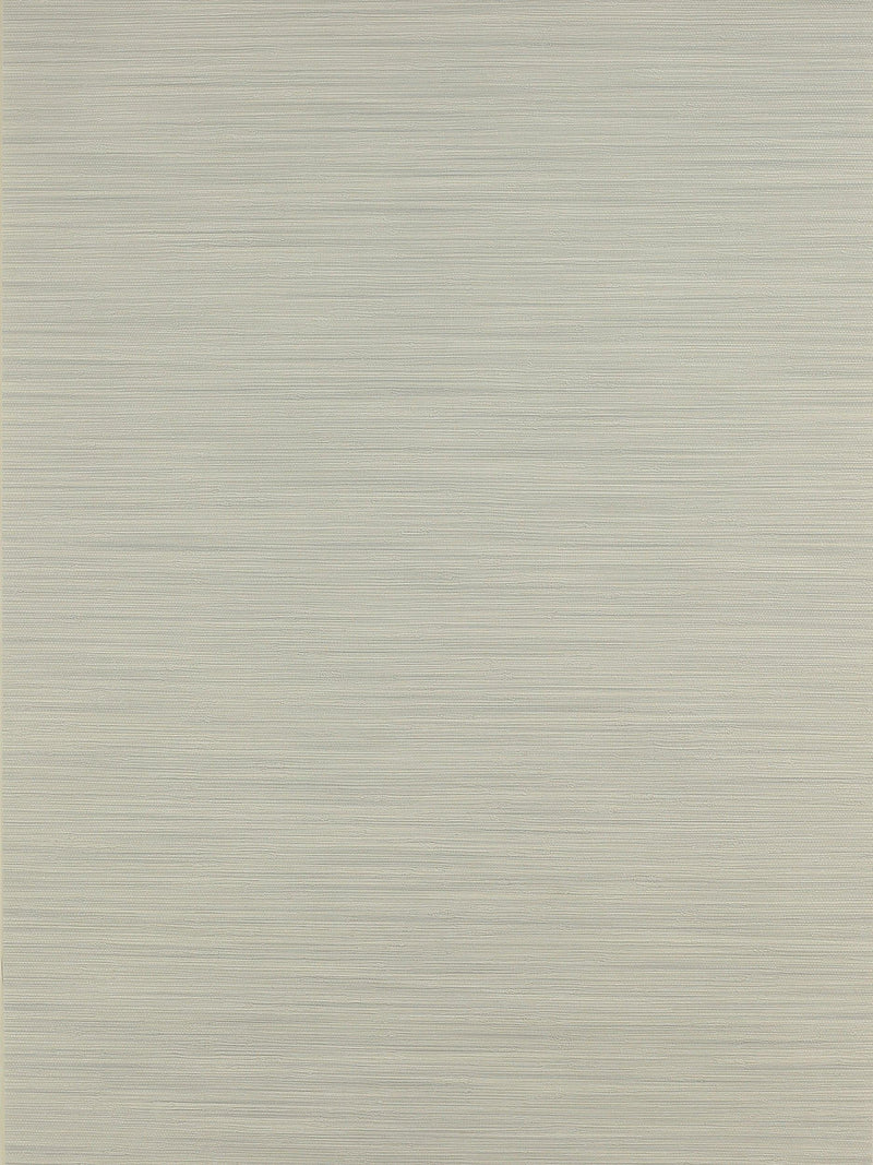 Contemporary Grasscloth Wallpaper in Silver