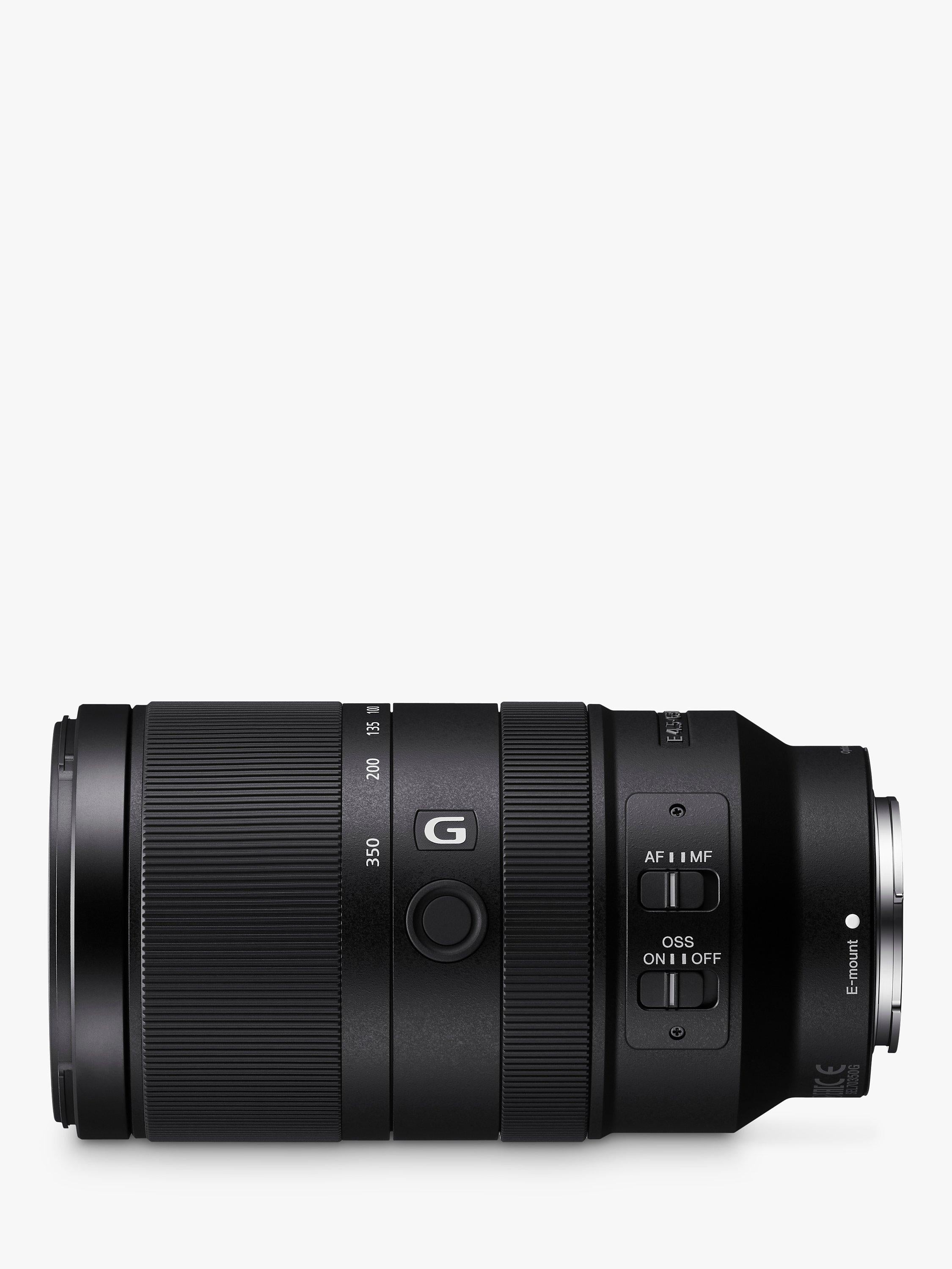 Sony telephoto zoom lens 70-350mm f/4.5-6.3 G OSS, UK version
