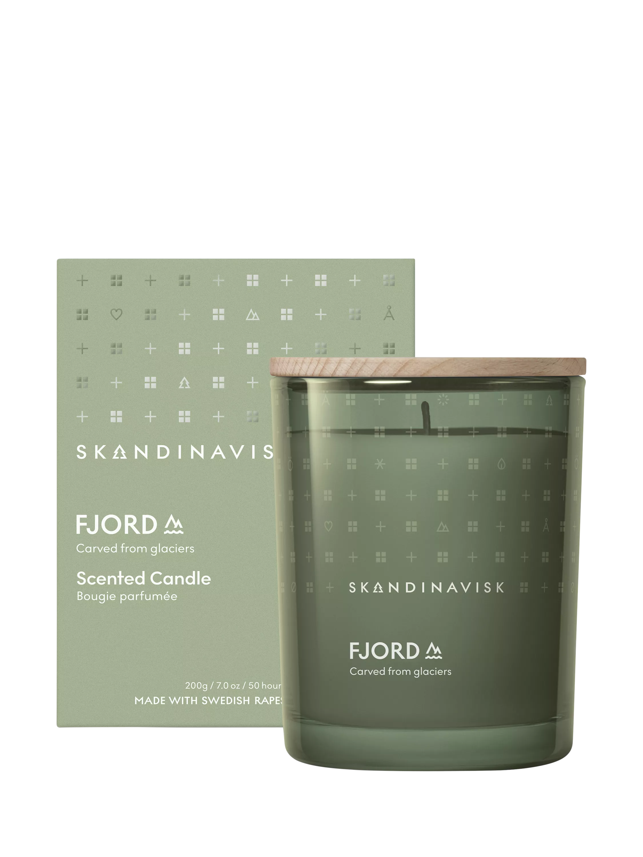 SKANDINAVISK Fjord scented candle 200g, imported from the UK