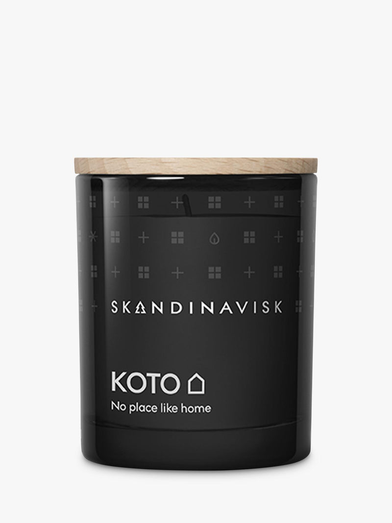 Skandinavisk Koto Duftkerze mit Vanille- und Orangennote 65g (britische Marke)