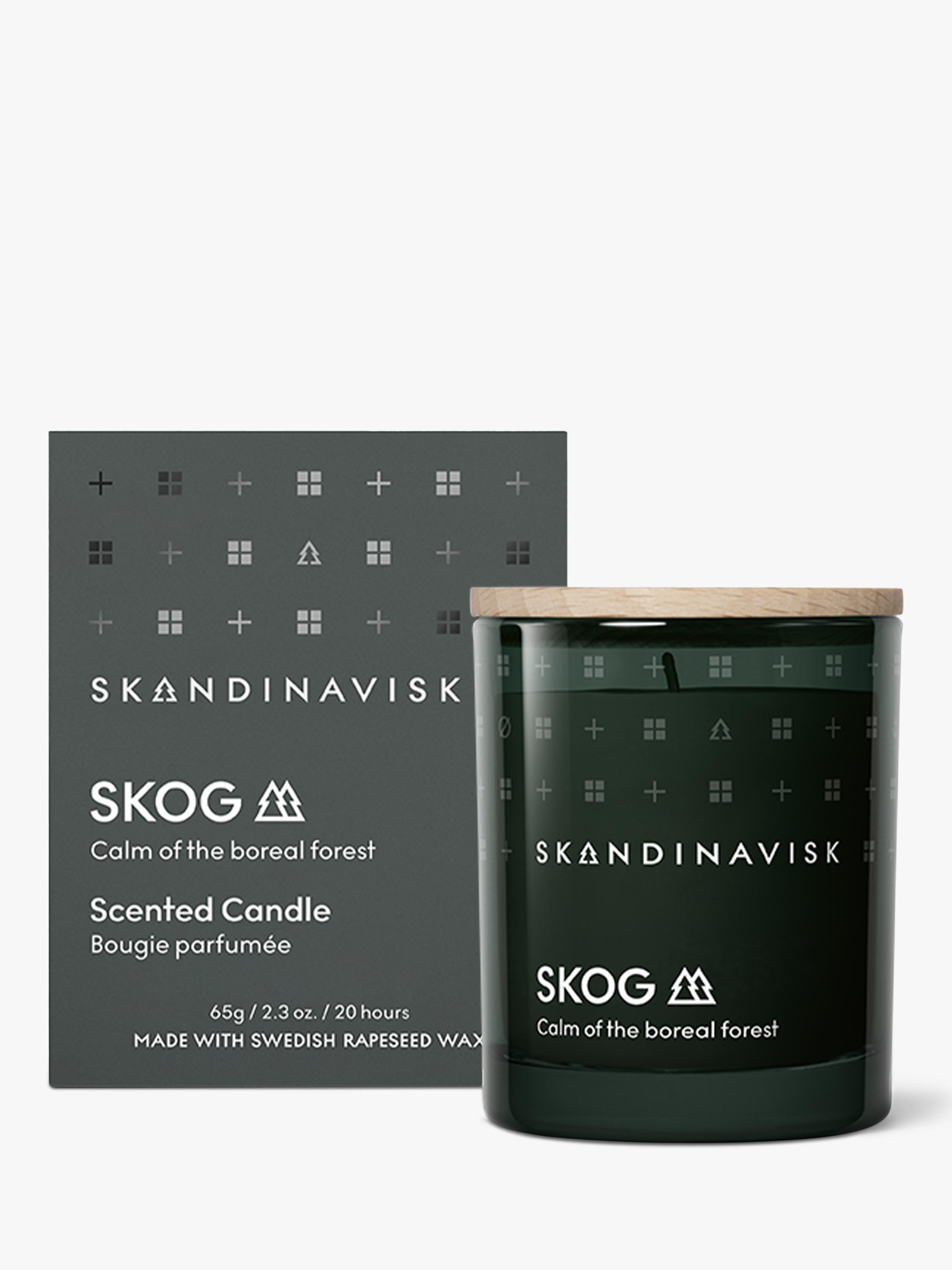 SKANDINAVISK Skog scented candle 65g (British brand)