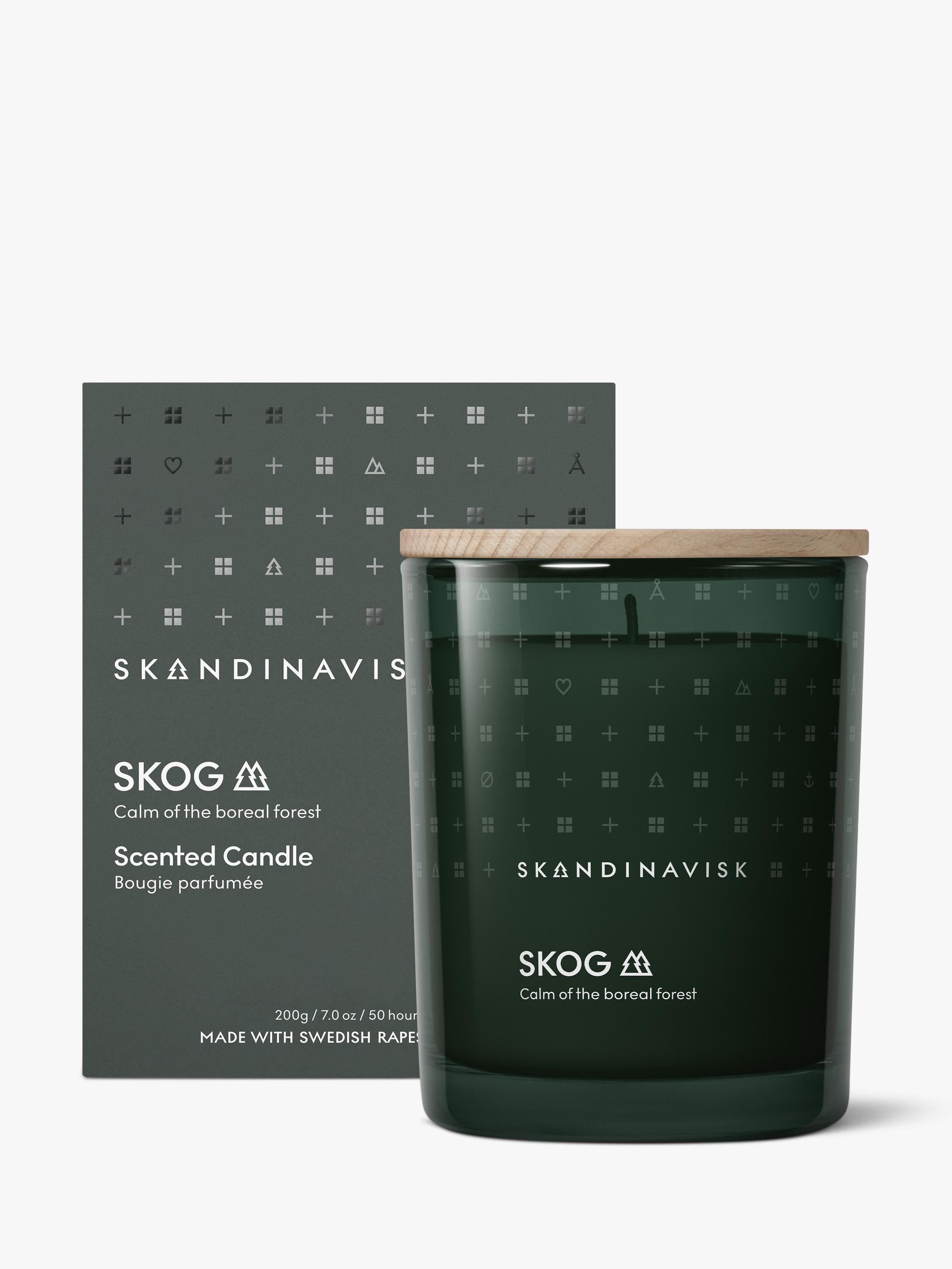 SKANDINAVISK Skog Scented Candle 200g (British brand)