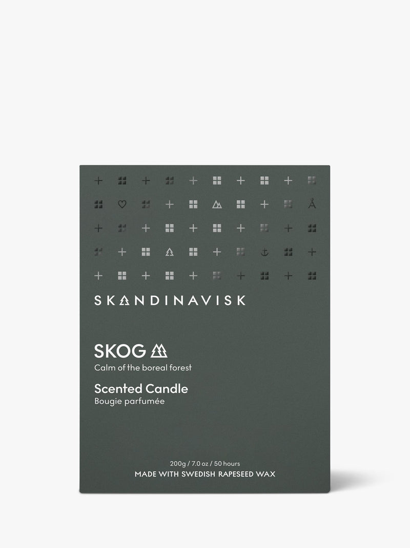 SKANDINAVISK Skog Scented Candle 200g (British brand)