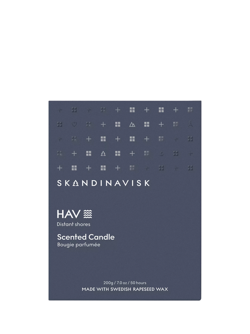 SKANDINAVISK Hav scented candle 200g - British product