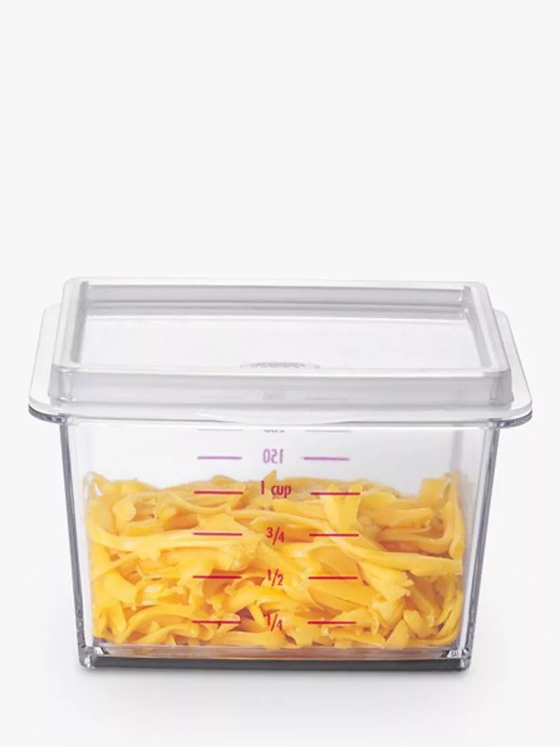 OXO box grater with slicer and zester, imported from the UK
