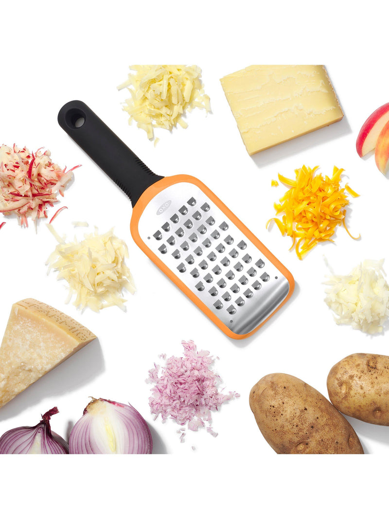 OXO Good Grips Etched Coarse Grater, imported from the UK