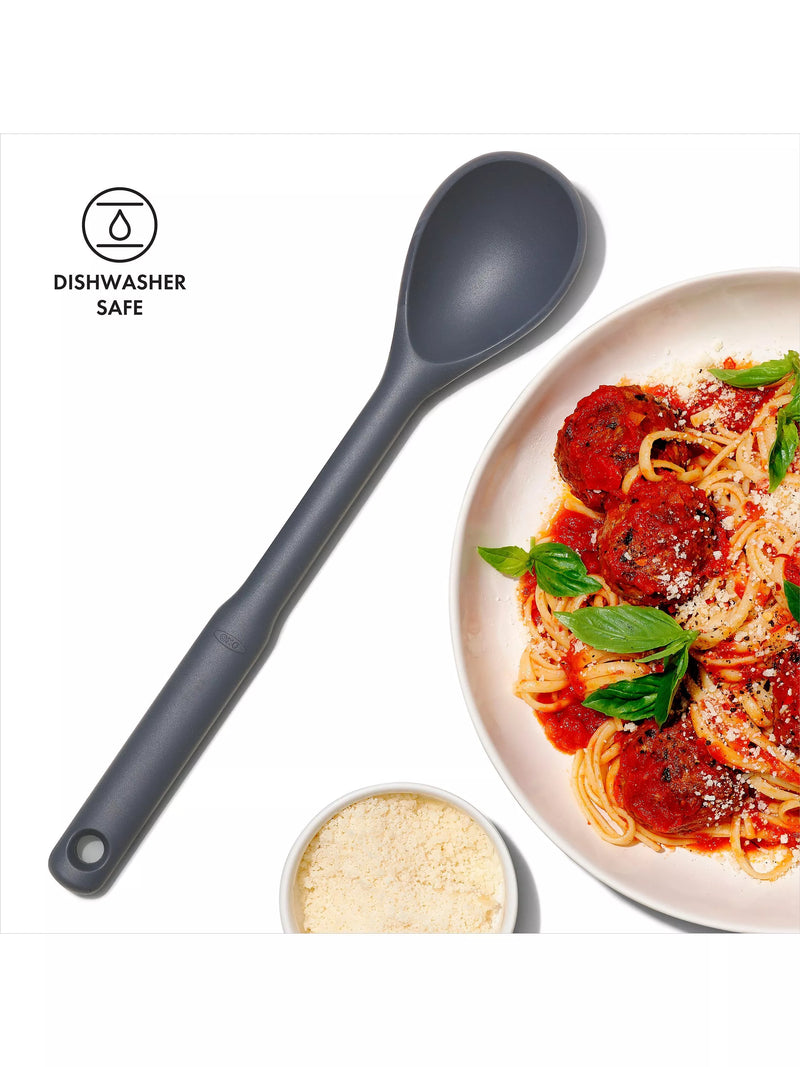 OXO Silicone Solid Spoon 33cm (British brand)