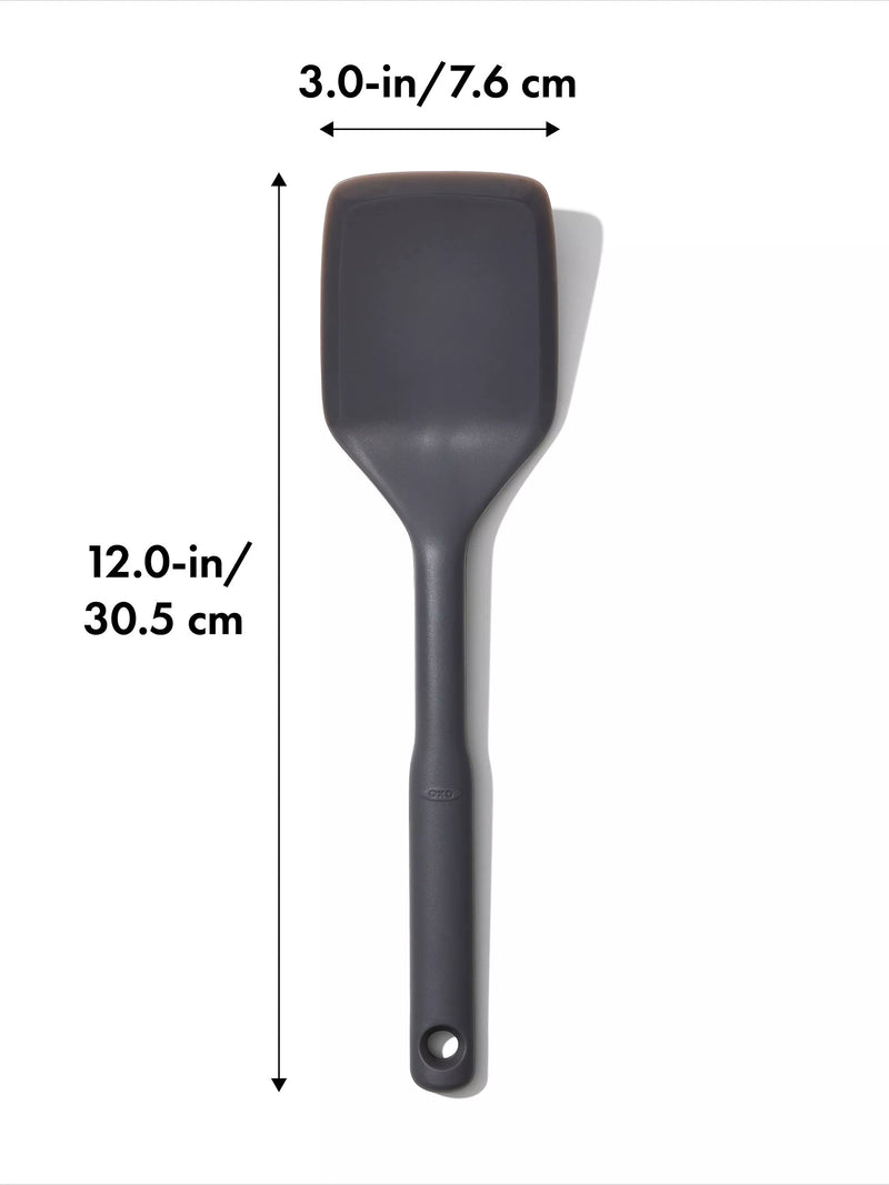 OXO silicone turner small flexible, imported from the UK