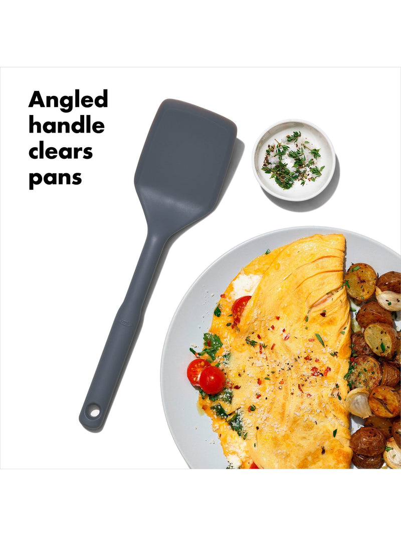 OXO silicone turner small flexible, imported from the UK