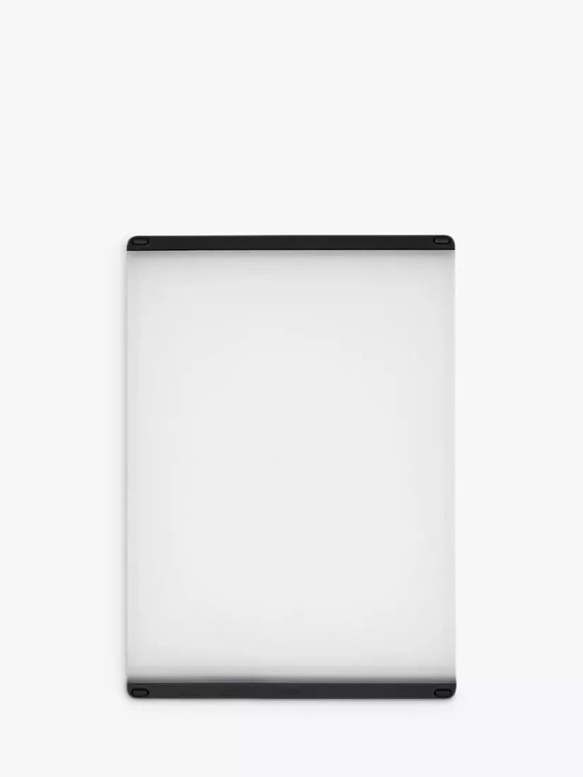 OXO Good Grips large plastic cutting board white (British brand)