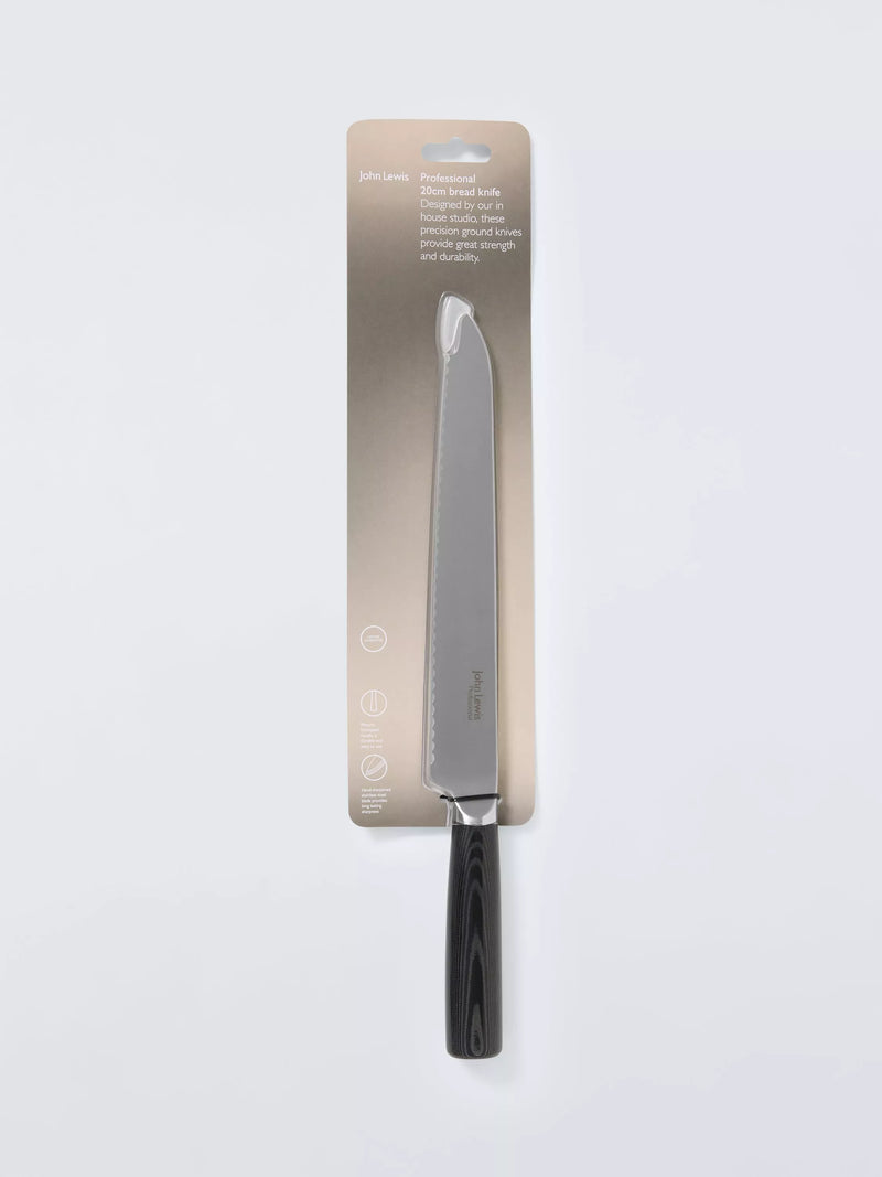 John Lewis Professional Bread Knife 20cm, UK version
