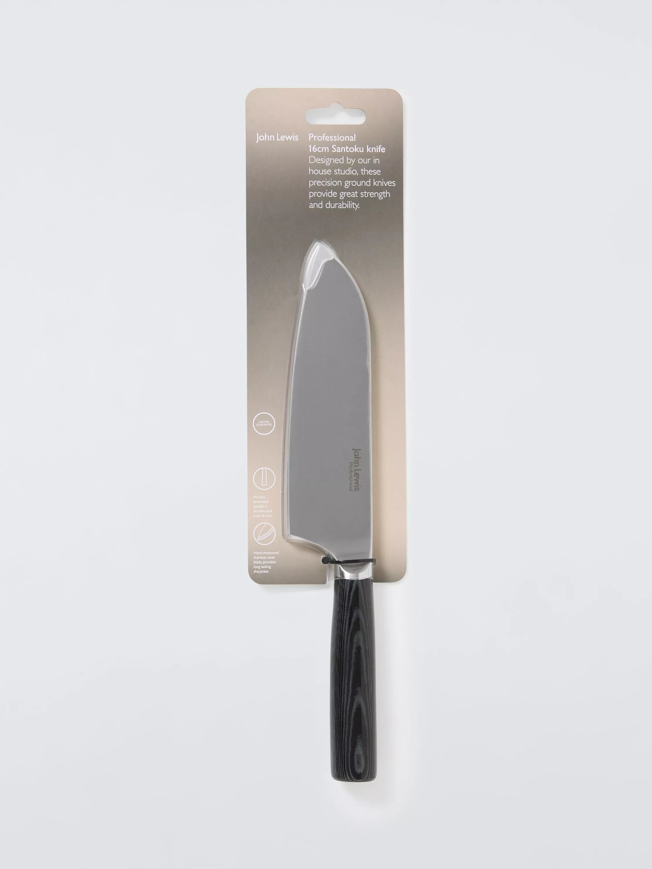 John Lewis Professional Santoku Knife 16cm (British brand)
