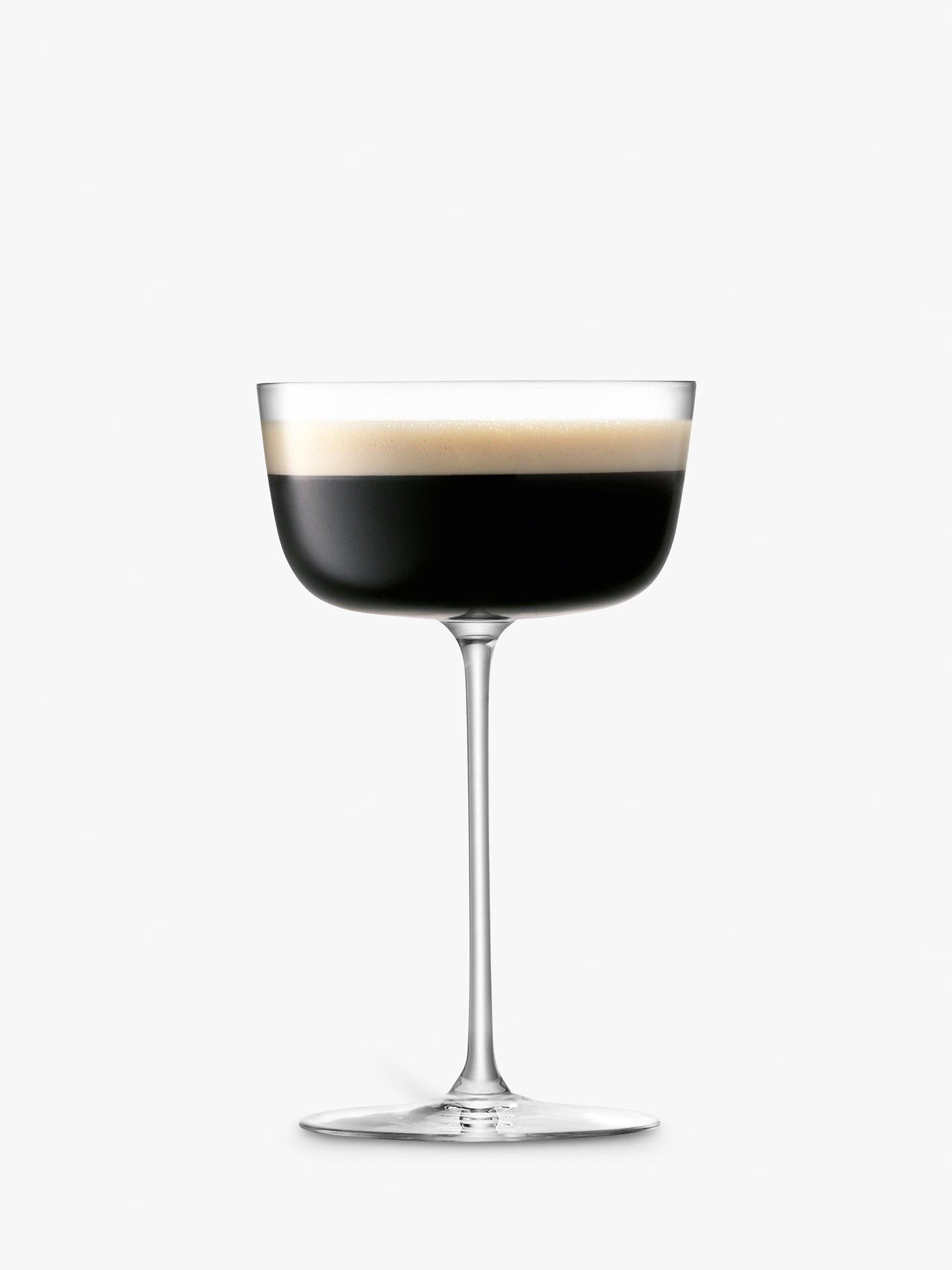 LSA International champagne saucers set of 4 240ml - British product