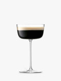 LSA International champagne saucers set of 4 240ml - British product