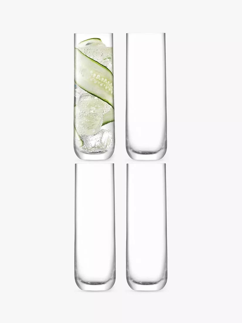 LSA International highball glasses set of 4 420ml - British product