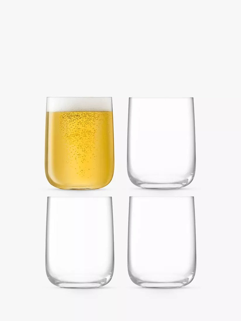 LSA International Borough bar glasses 625ml set of 4 - British product