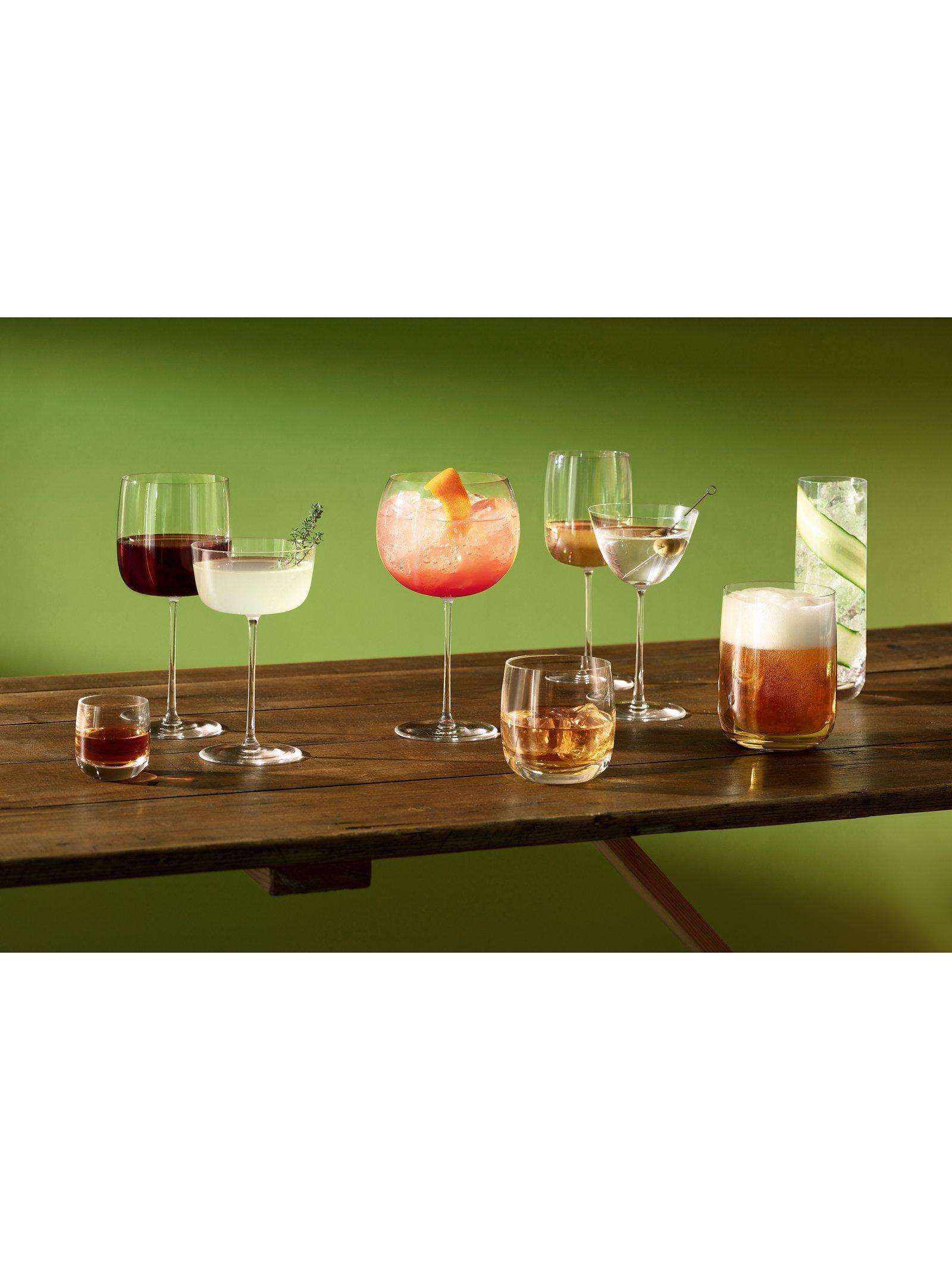 LSA International Borough tumblers set of 4 300ml (British brand)