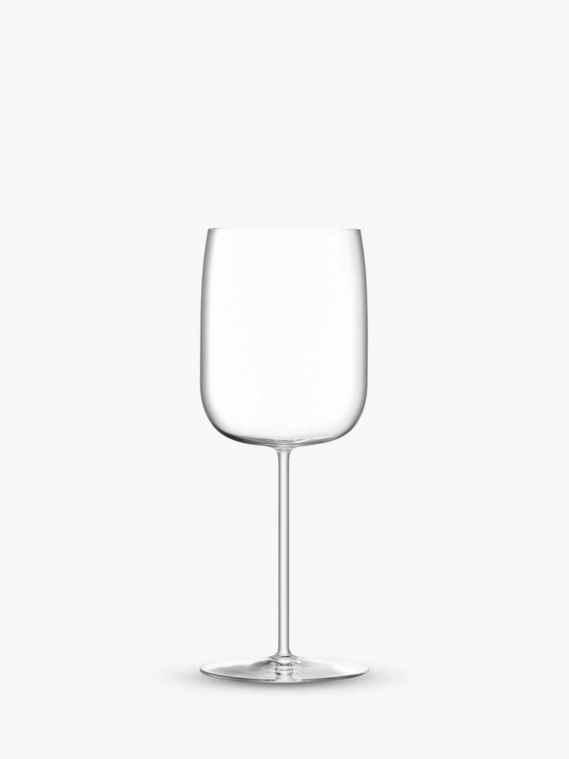 LSA International Borough white wine glasses 380ml set of 4 (British brand)