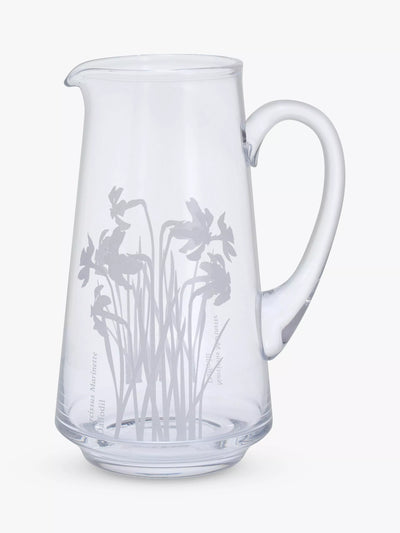 John Lewis Dartington Crystal Bloom Daffodil Jug Vase 22.5cm- Buy online at McGrocer