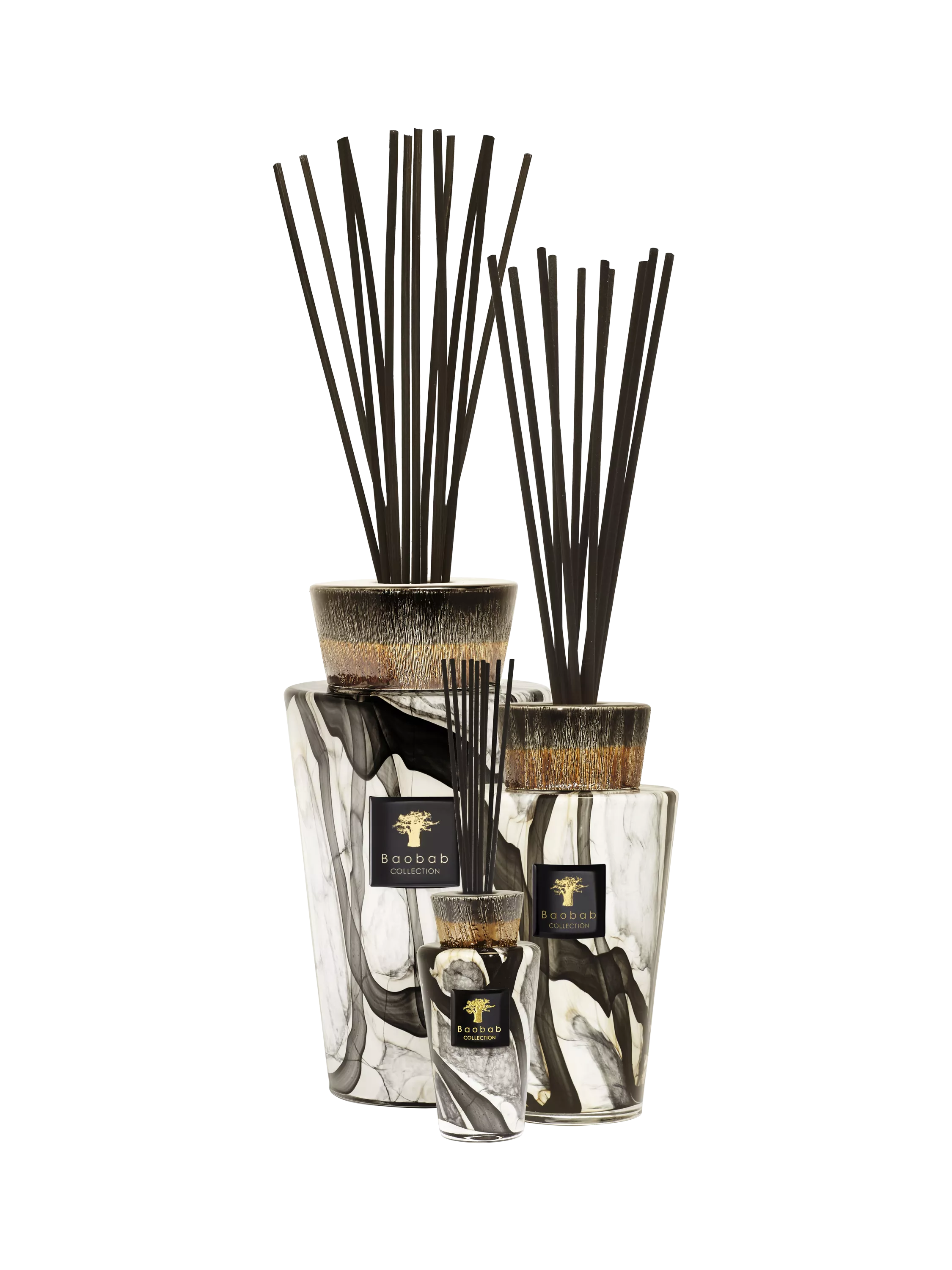 Baobab Collection Mini Totem Marble Stone reed diffuser 250ml (British brand)