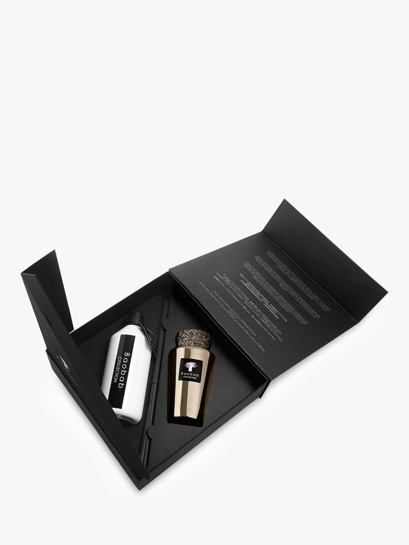 Baobab Collection mini totem platinum reed diffuser 250ml, UK version