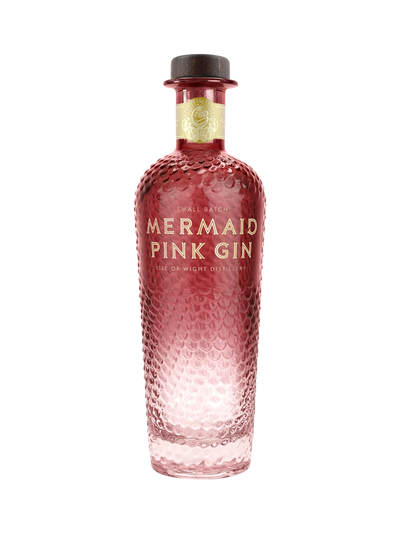 John Lewis Isle of Wight Distillery Mermaid Pink Gin 70cl- Buy online at McGrocer