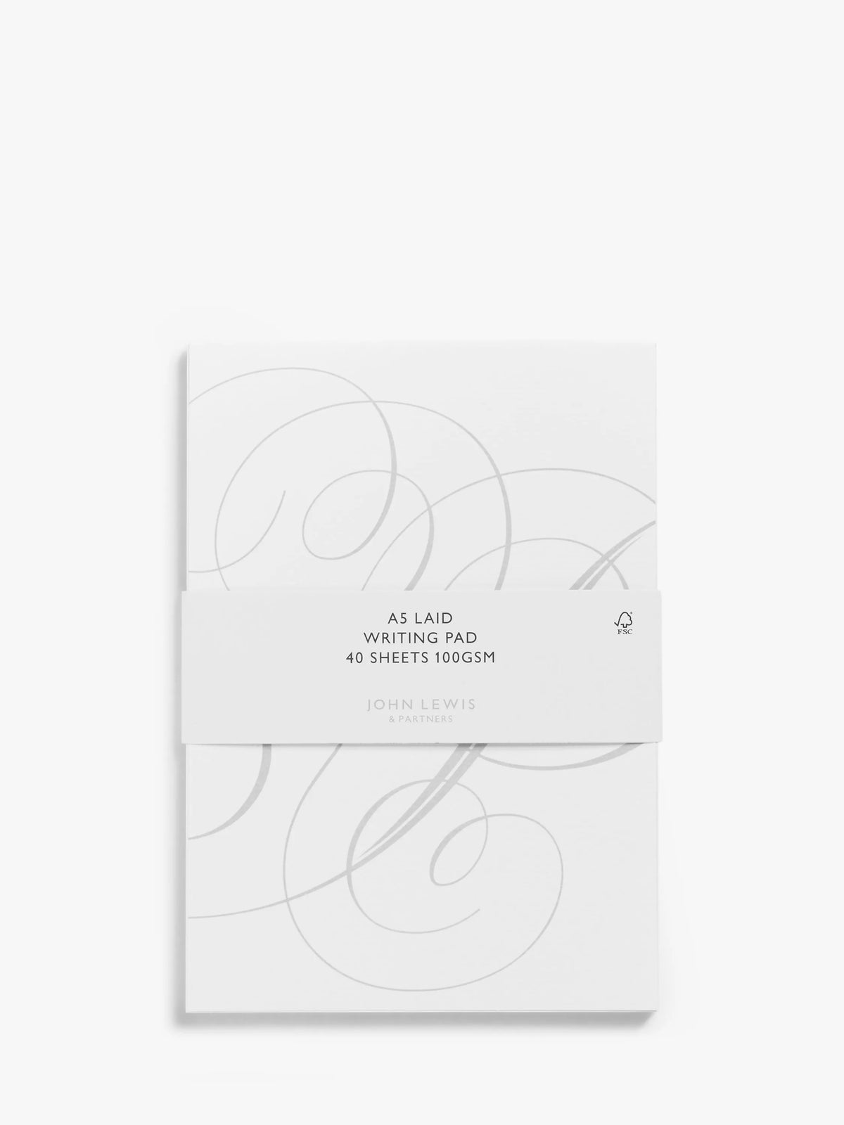 John Lewis A5 laid writing pad, UK version