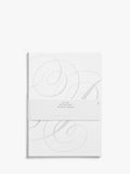 John Lewis A4 laid writing pad 40 page white (British brand)