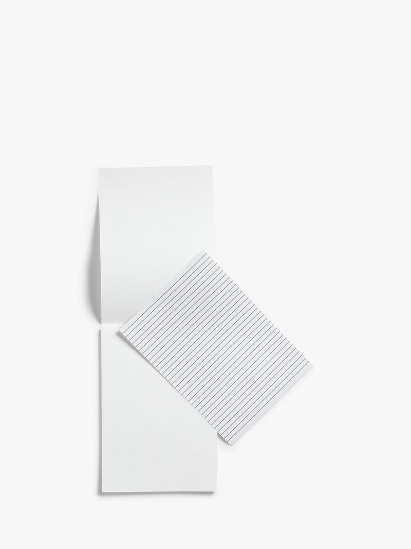 John Lewis A4 laid writing pad 40 page white (British brand)