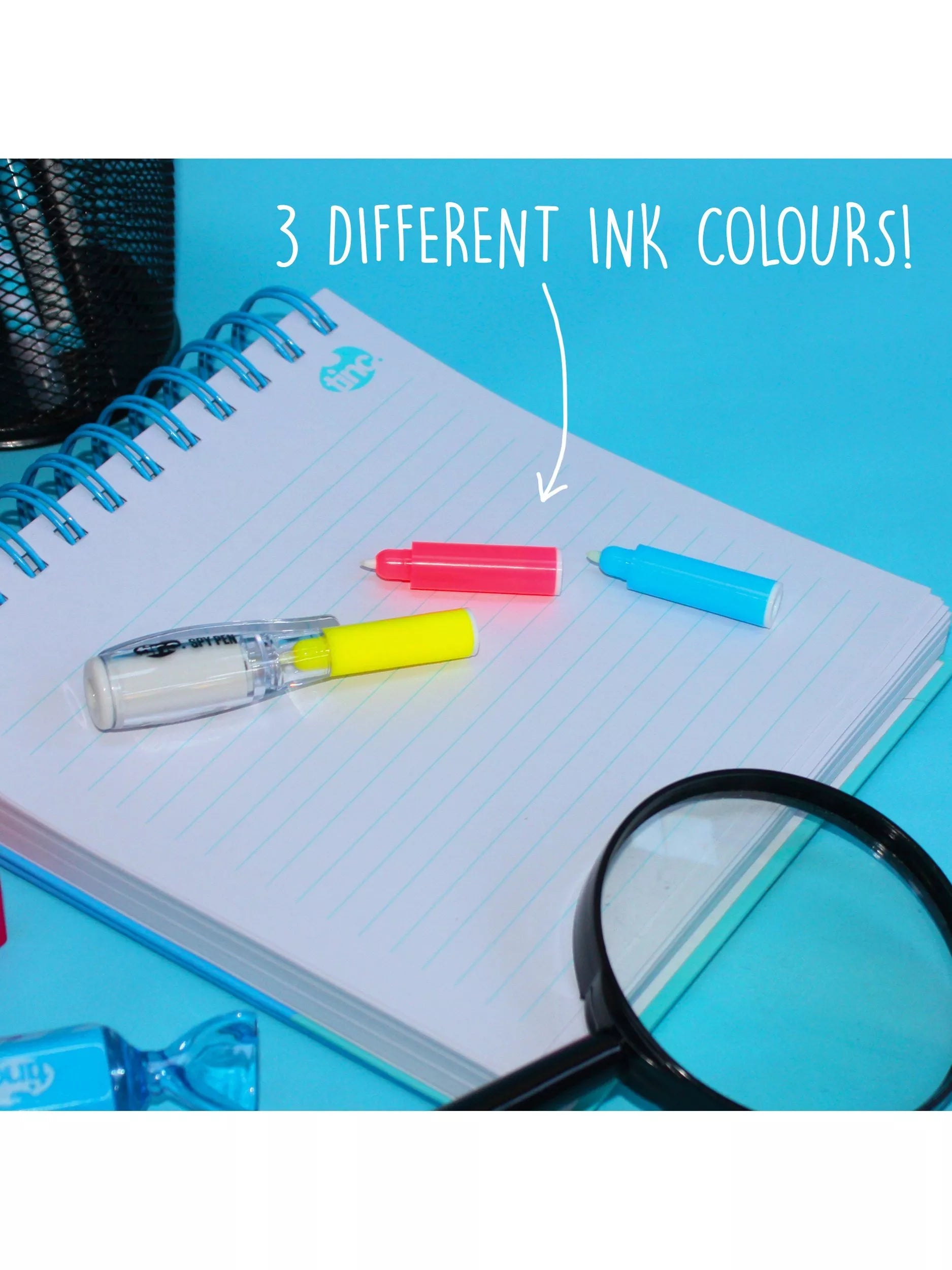Tinc UV Ink Spy Pen with invisible ink, imported from the UK