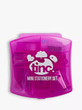Tinc mini desk stationery set in pink box (British brand)