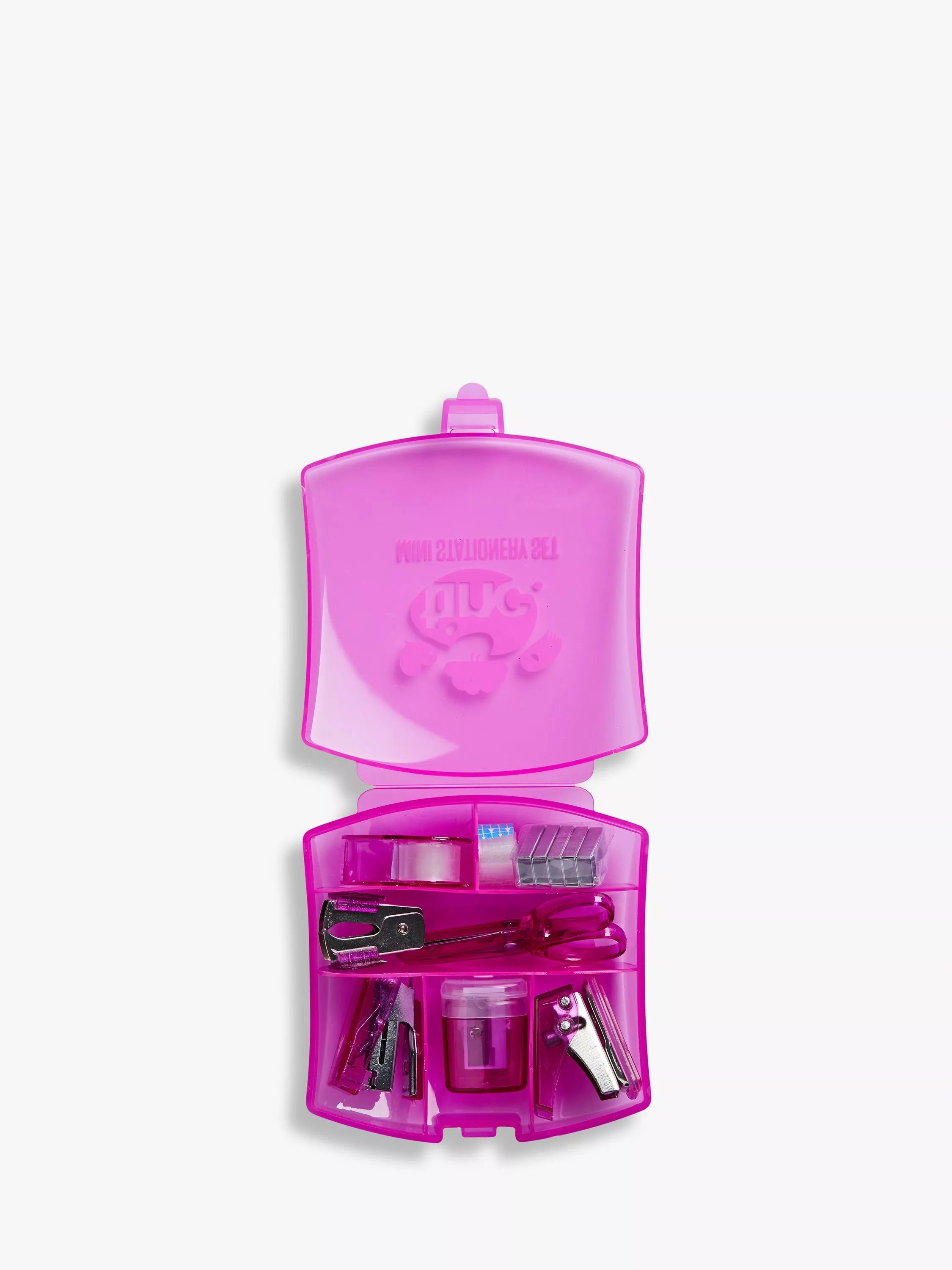 Tinc mini desk stationery set in pink box (British brand)
