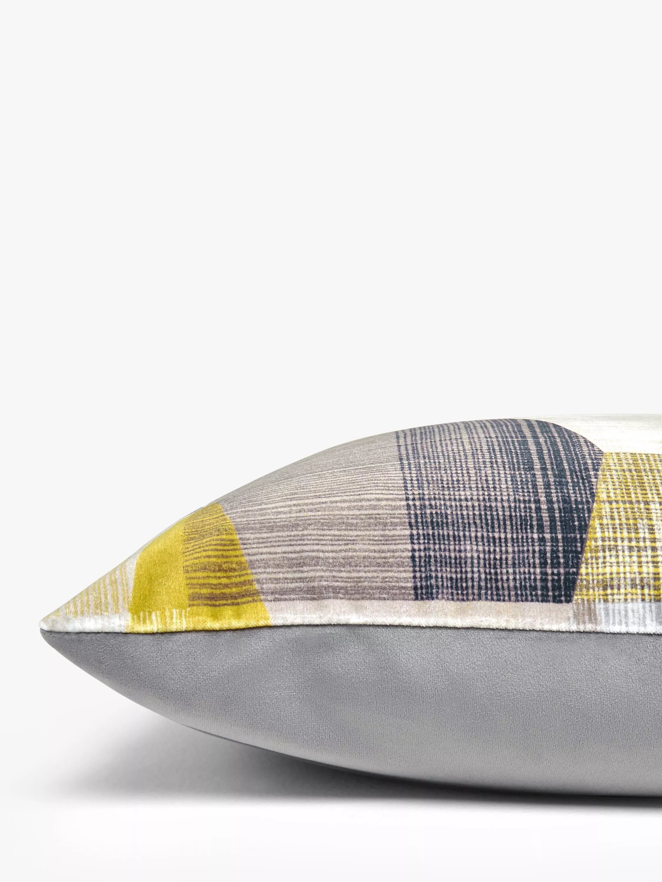 Harlequin Pythagorum cushion yellow multi 50x50cm - British product