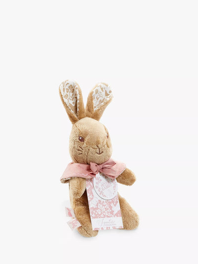 John Lewis Rainbow Designs Peter Rabbit Flopsy Bunny Beanie Soft Toy 15cm- Buy online at McGrocer