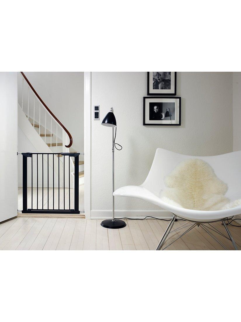 BabyDan Premier True Pressure Gate Including Extensions, Black - British product