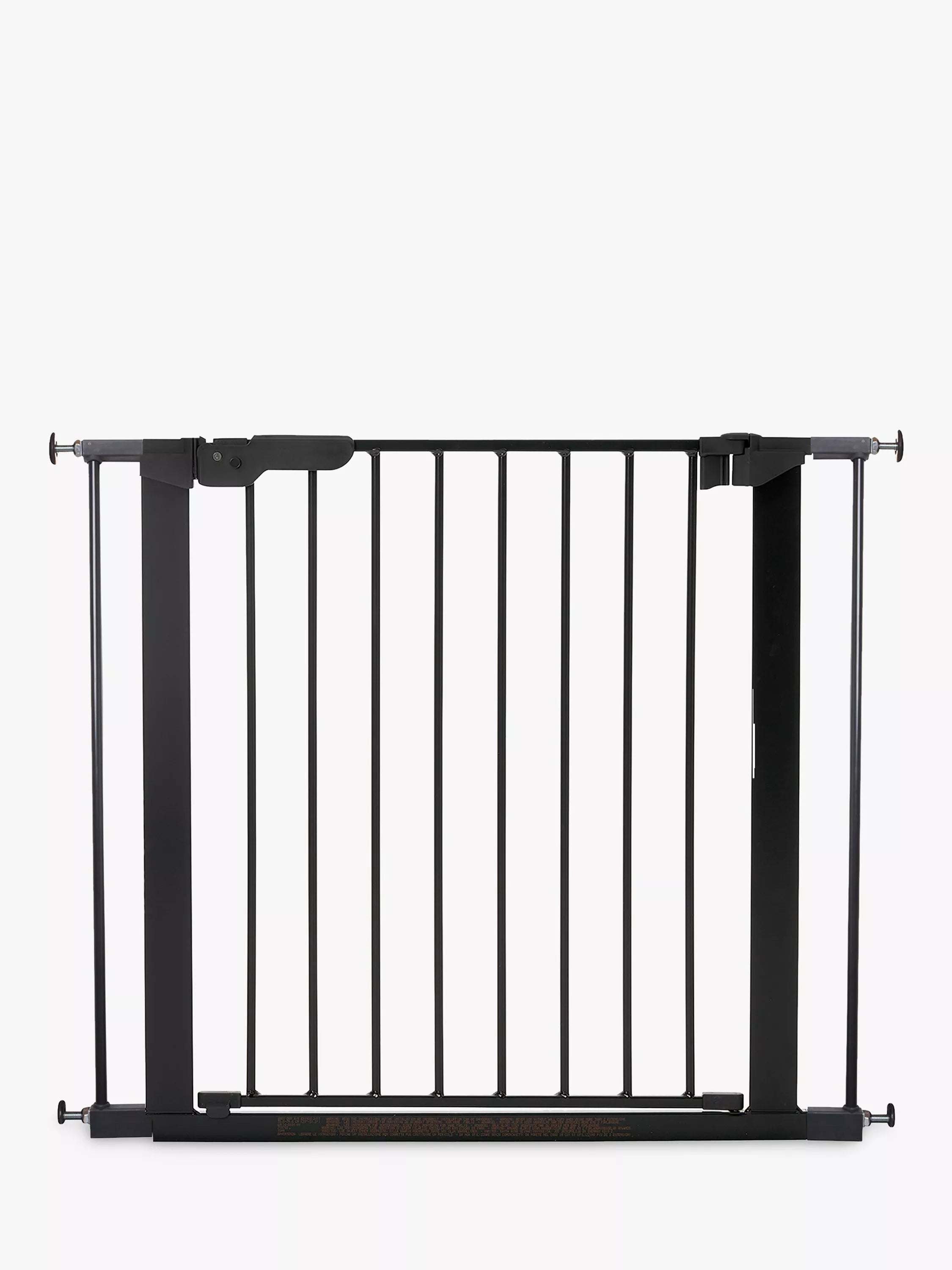 BabyDan Premier True Pressure Gate Including Extensions, Black - British product