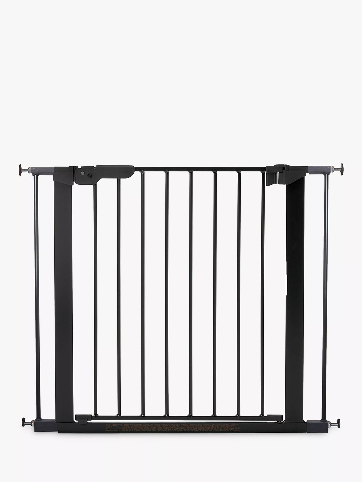 BabyDan Premier True Pressure Gate Including Extensions, Black - British product
