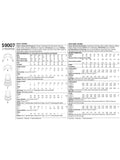 Simplicity misses themed costume pattern 9007, UK version