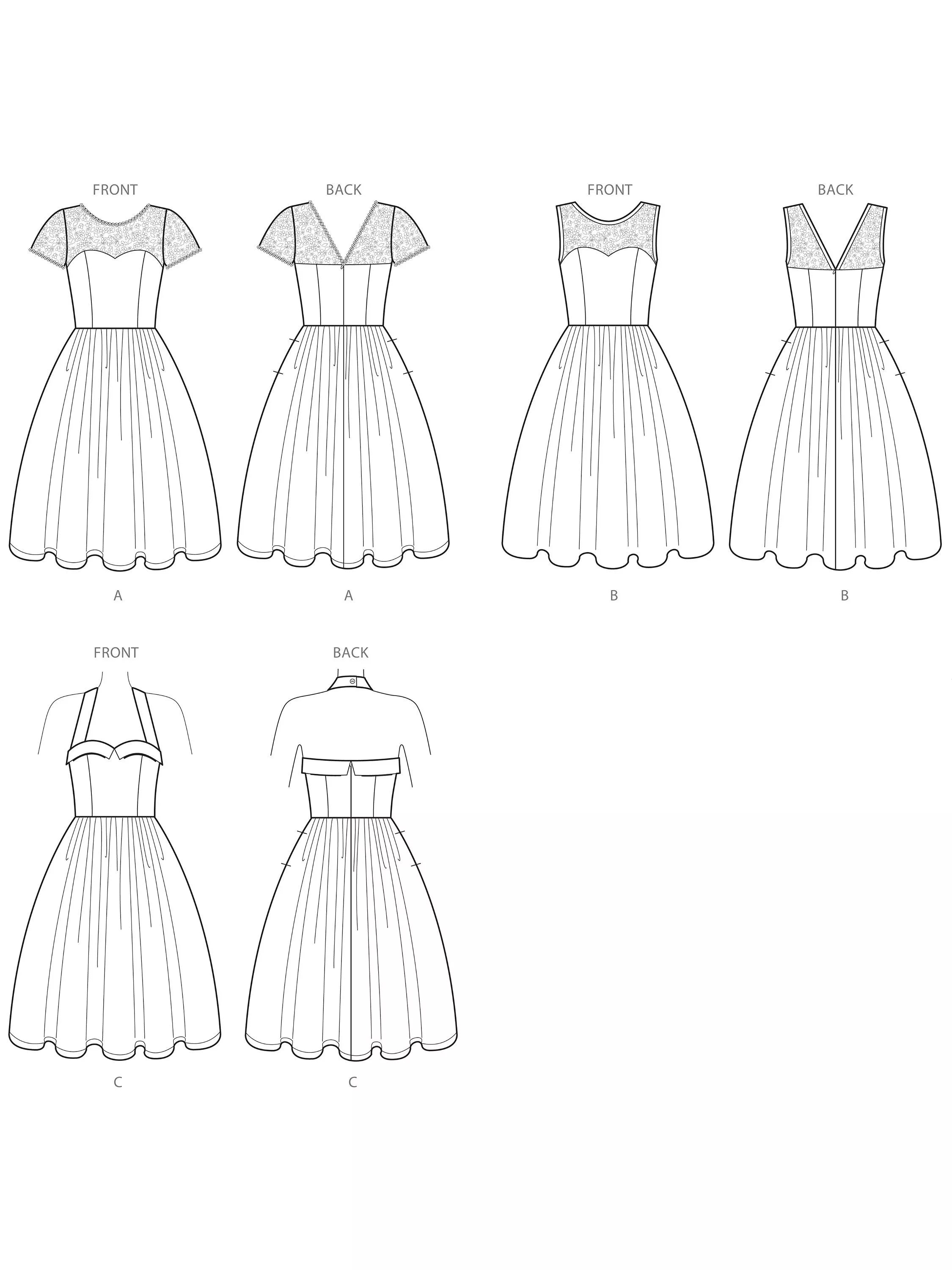 Simplicity sewing pattern 8979 women's costume dresses, imported from the UK