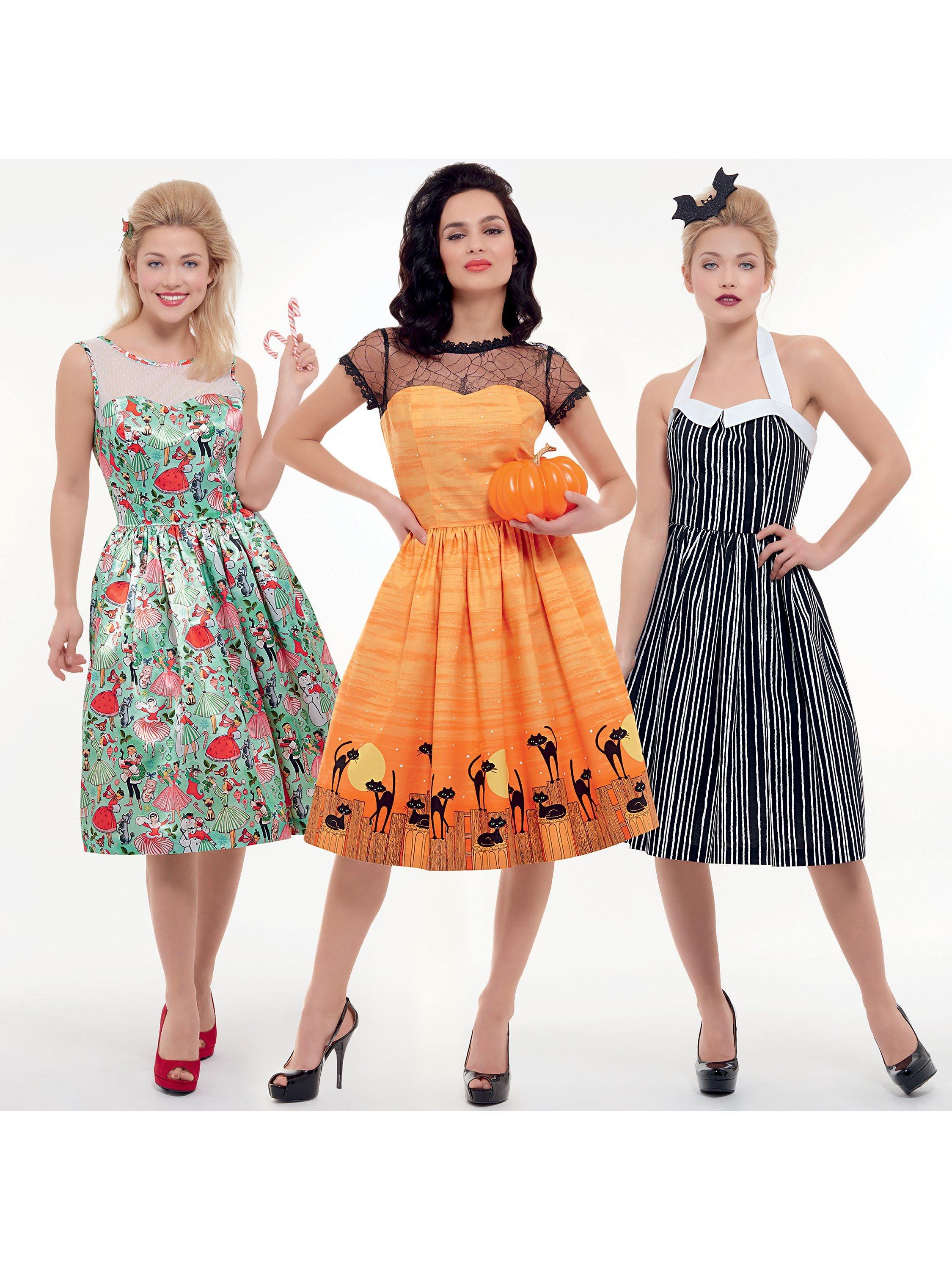 Simplicity sewing pattern 8979 women's costume dresses, imported from the UK