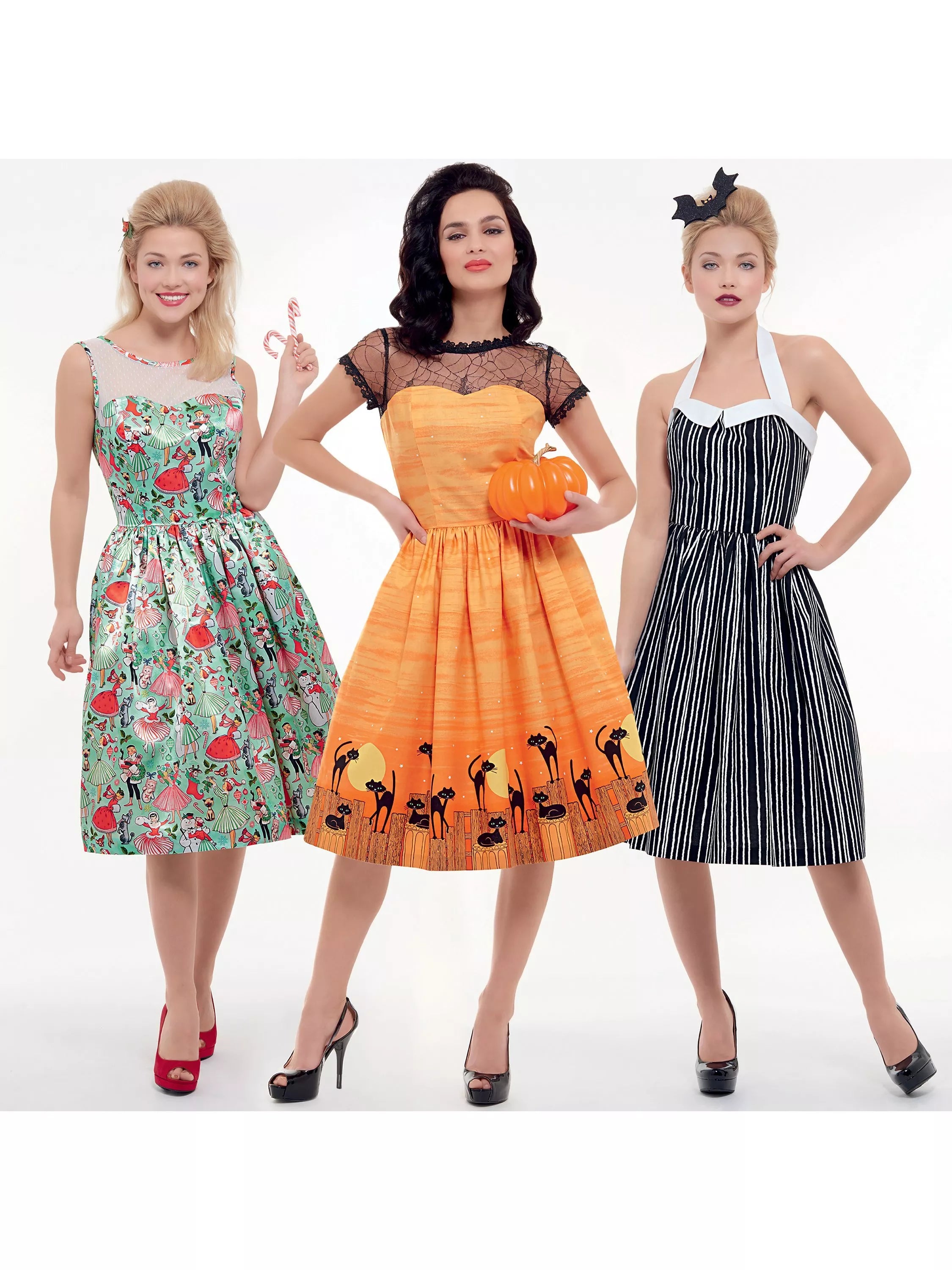 Simplicity sewing pattern 8979 women's costume dresses, imported from the UK