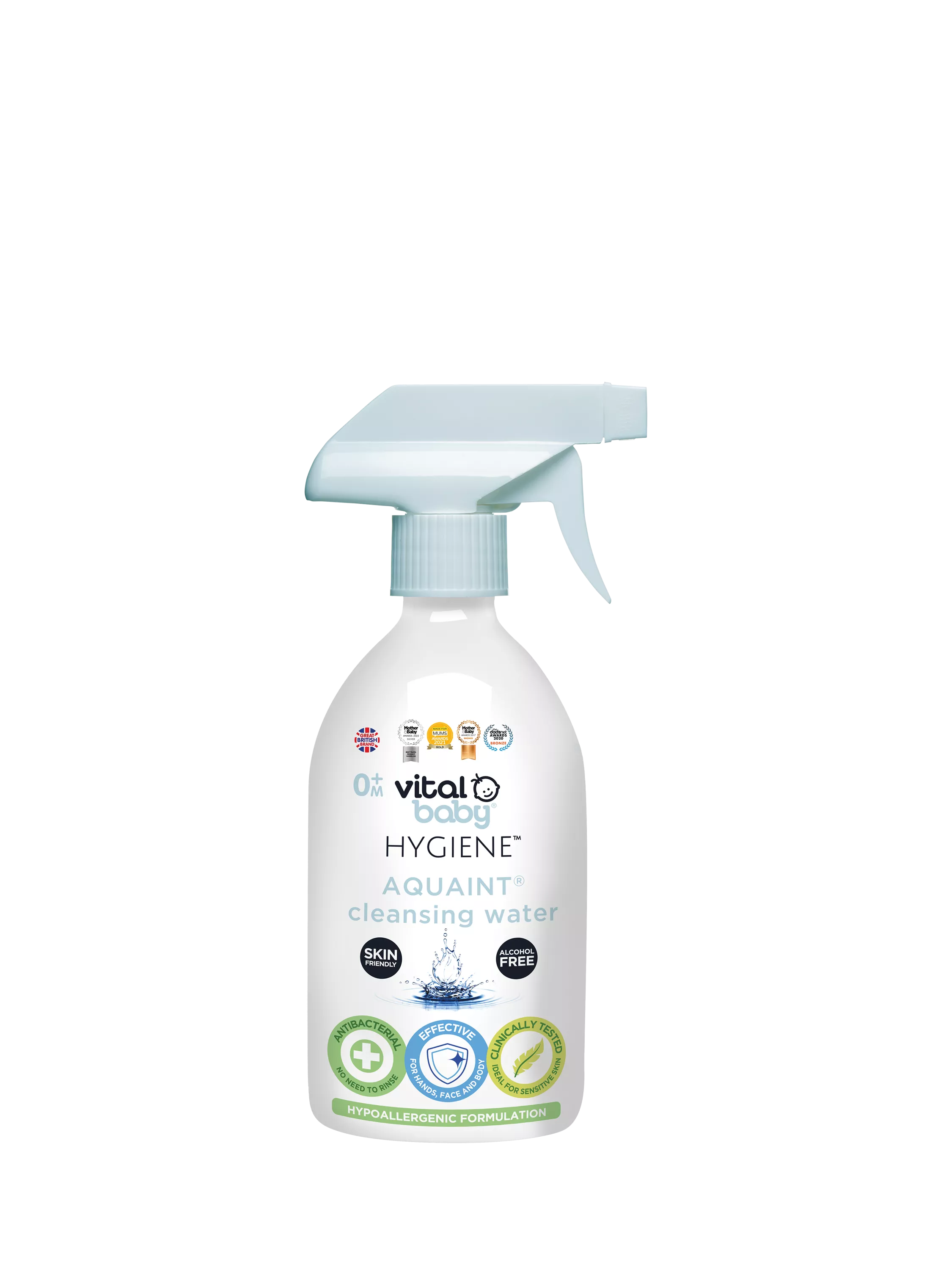 Vital Baby antibacterial cleansing water 500ml (British brand)