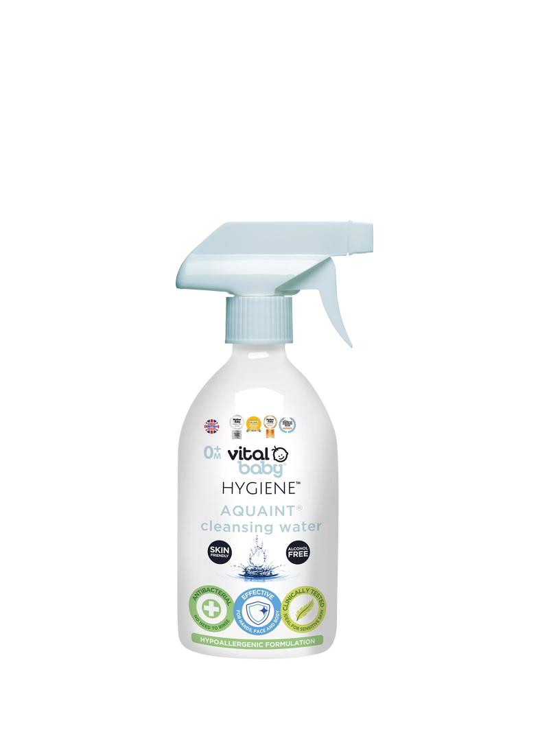 Vital Baby antibacterial cleansing water 500ml (British brand)