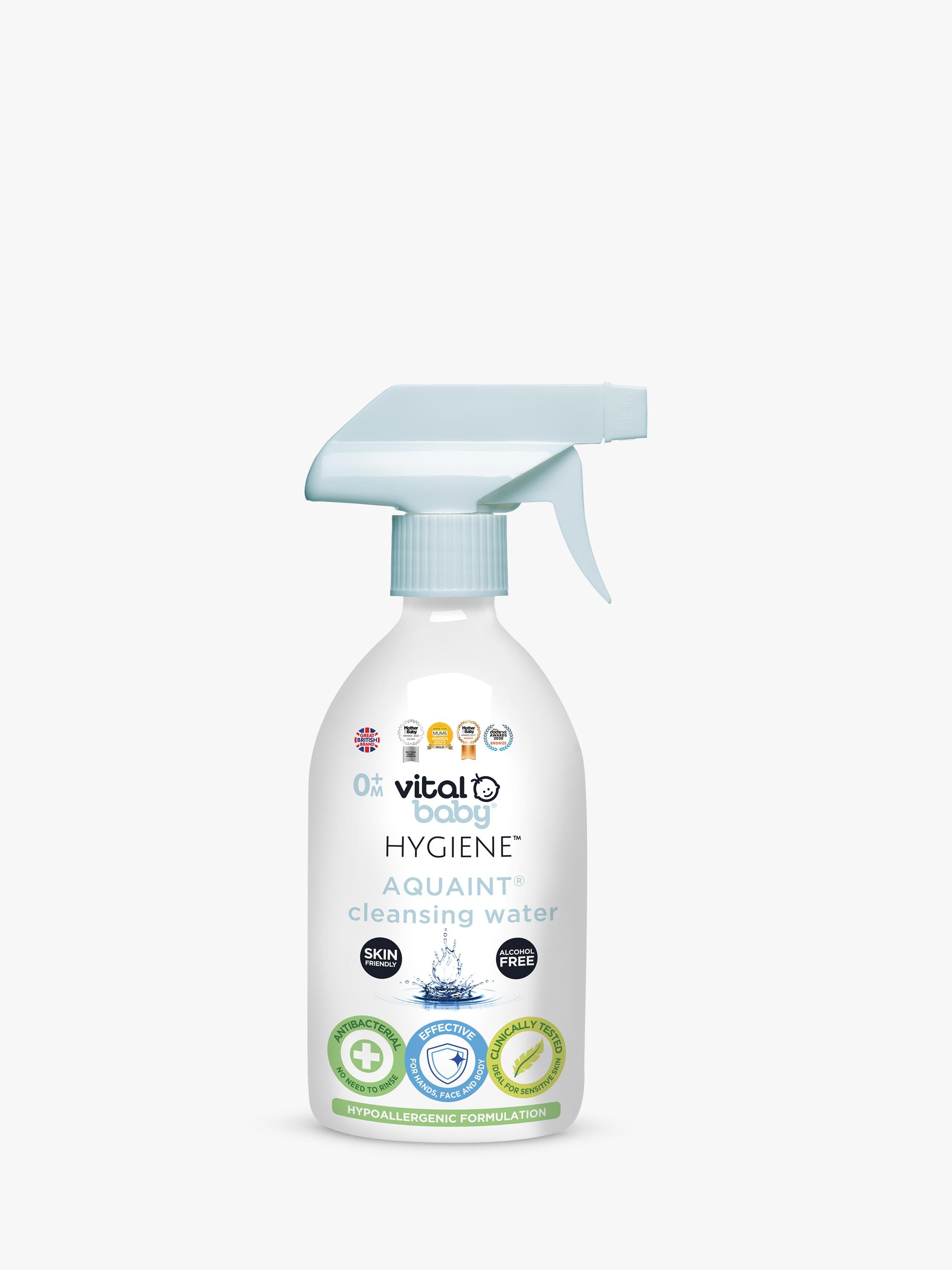 Vital Baby antibacterial cleansing water 500ml (British brand)